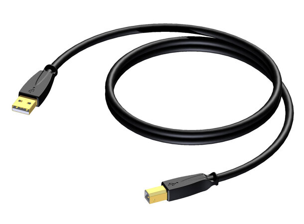 Procab CLD610/1,5 USB2.0 USB A to USB B cable 1,5m